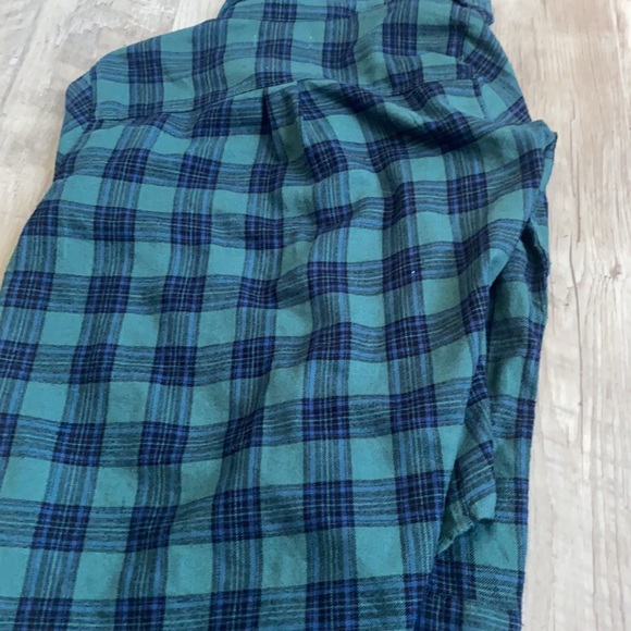 green and blue flannel - Picture 3 of 3